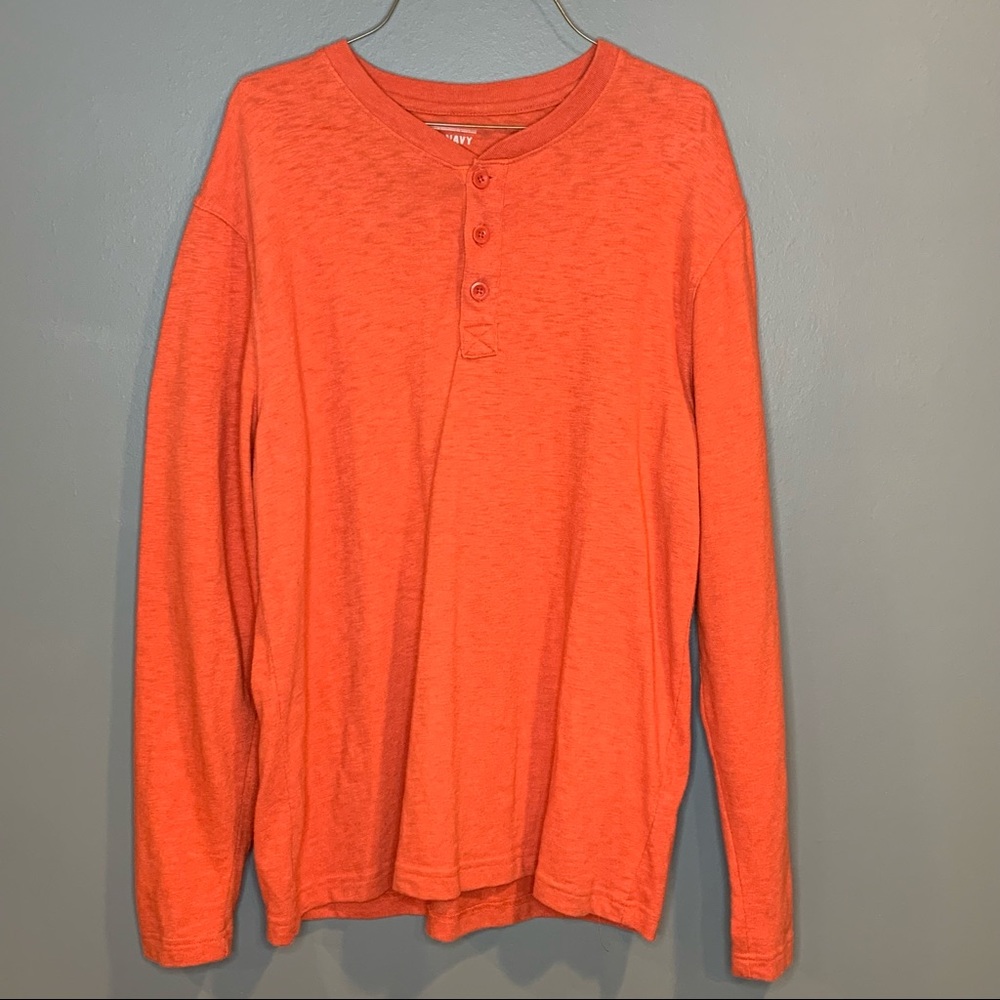 Old Navy Long Sleeve 1/4 Button up Shirt
